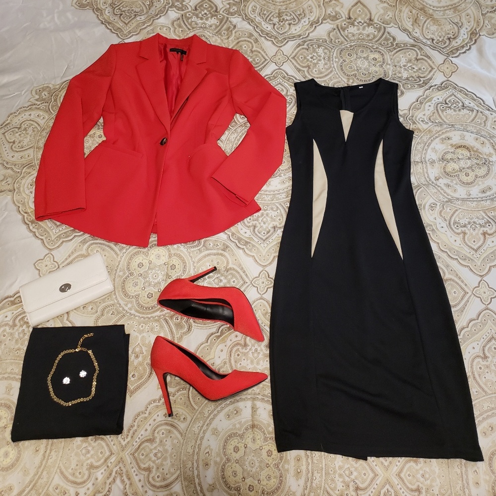 Black Midi Dress